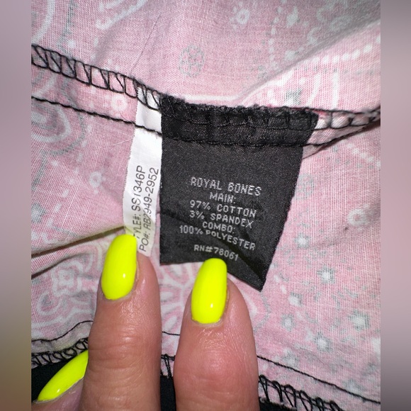 *SOLD* ROYAL BONES CORSET TANK SMALL - Picture 10 of 10